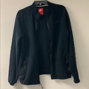 Nike Tech Fleece N98 Mens Jacket NSW Bonded Black